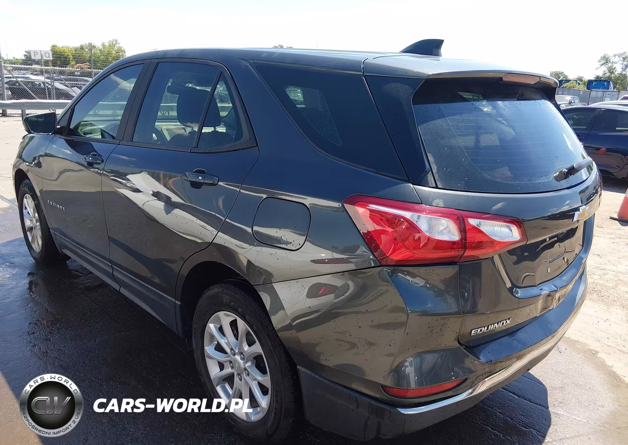 2018 Chevrolet Equinox Ls VIN:3GNAXHEV6JL113451 - 3