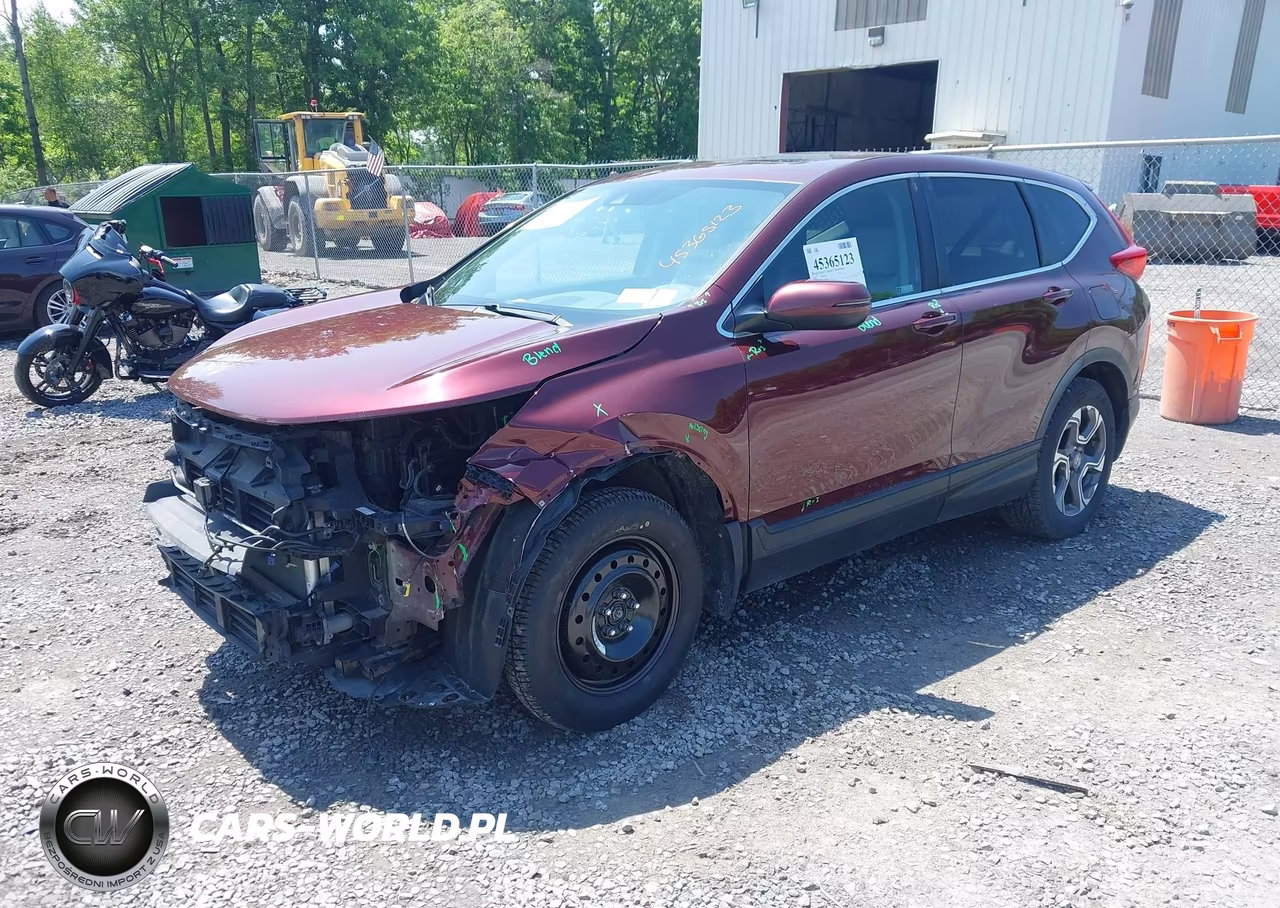 2018 Honda Cr-V Ex-L-Ex-L Navi VIN:7FARW2H8XJE026334 - 2