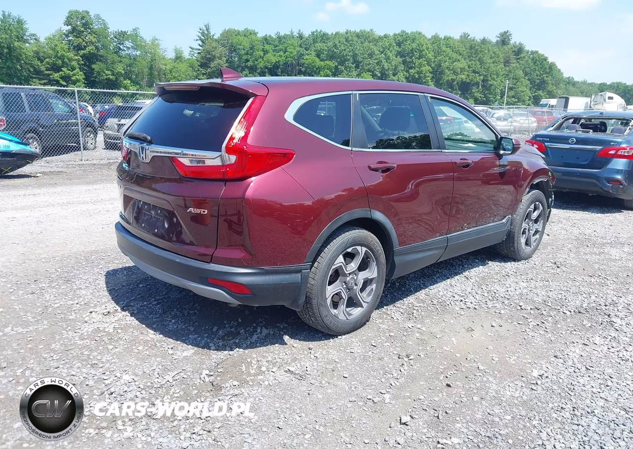 2018 Honda Cr-V Ex-L-Ex-L Navi VIN:7FARW2H8XJE026334 - 4