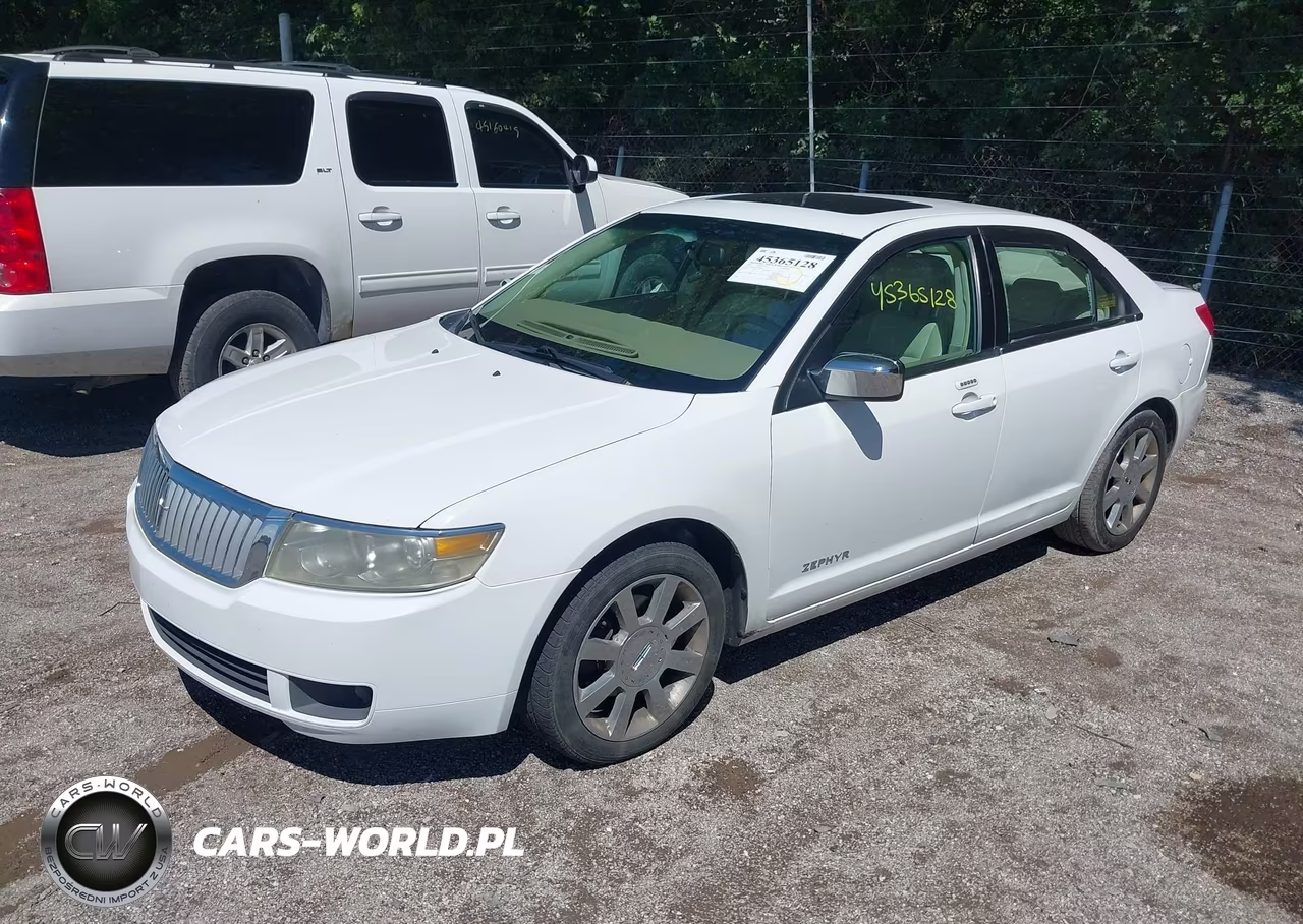 2006 Lincoln Zephyr VIN:3LNHM26176R601011 - 2