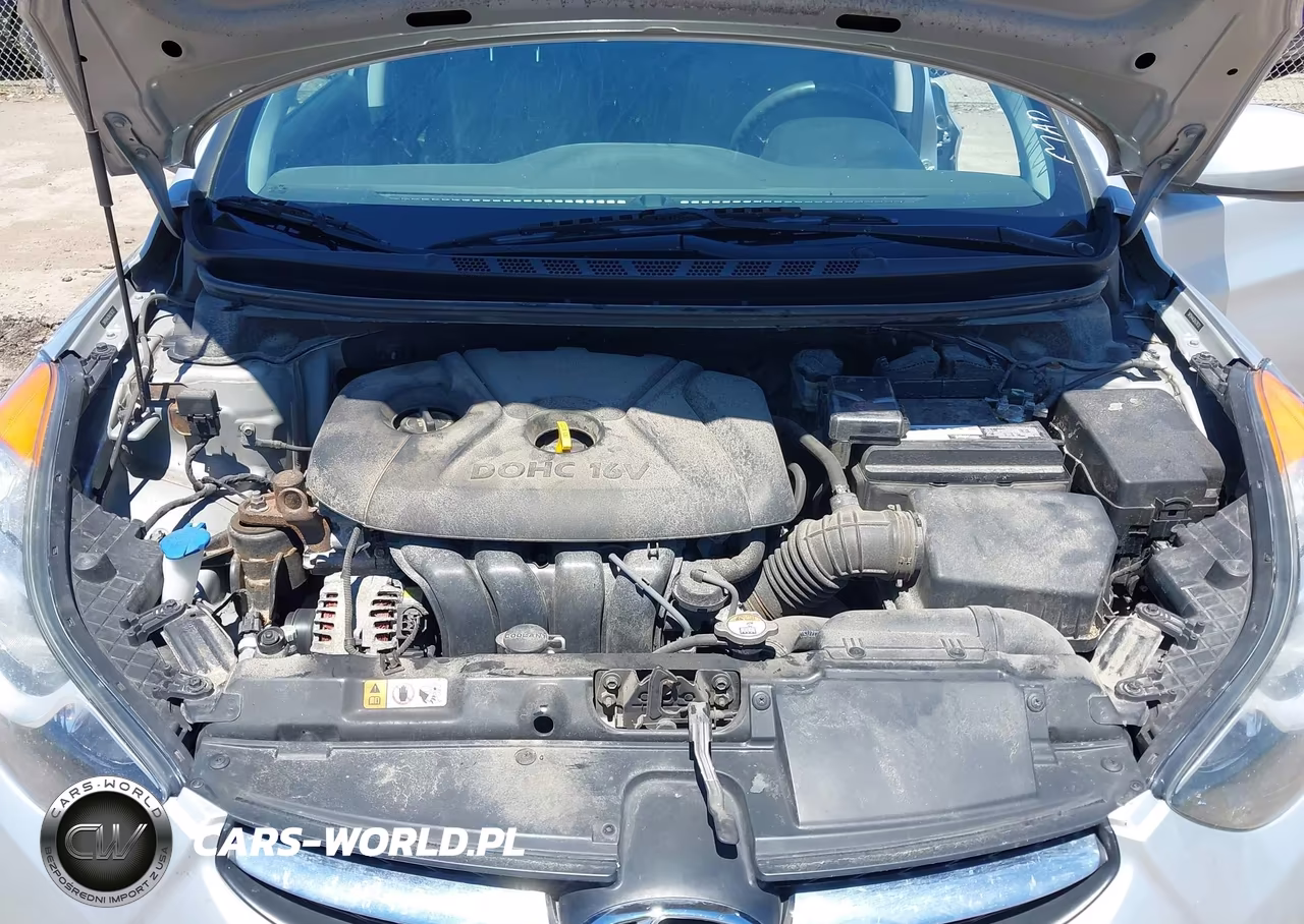 2013 Hyundai Elantra Gls VIN:5NPDH4AE8DH278732 - 10