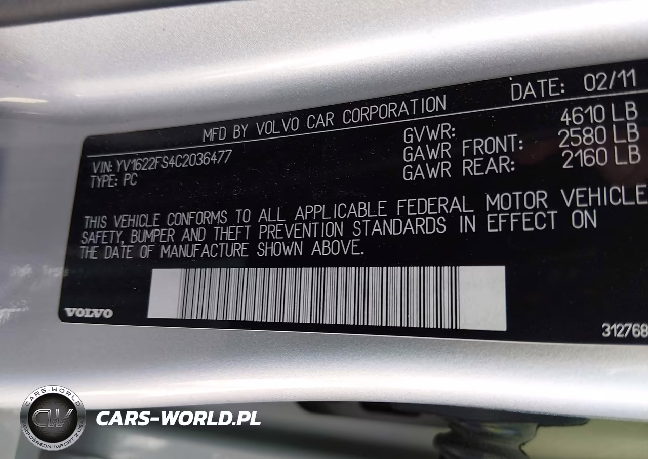 2012 Volvo S60 T5 VIN:YV1622FS4C2036477 - 9