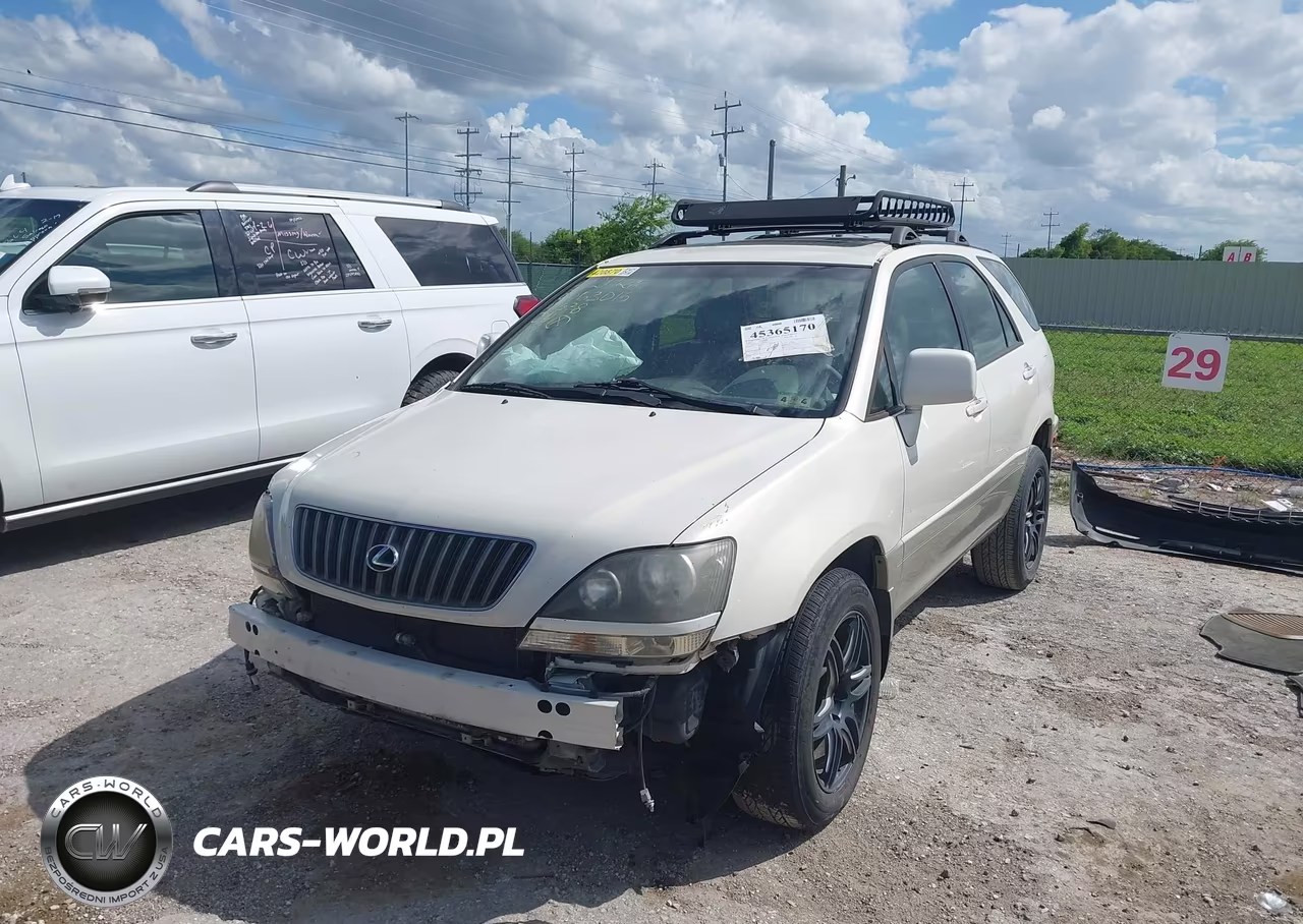 2000 Lexus Rx 300 VIN:JT6GF10U5Y0074538 - 2