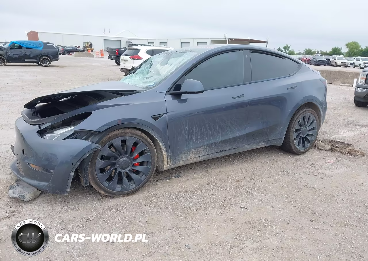 2022 Tesla Model Y Performance Dual Motor All-Wheel Drive VIN:7SAYGDEF4NF540644 - 2