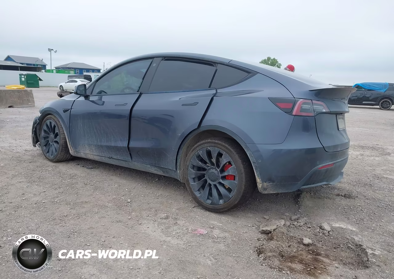 2022 Tesla Model Y Performance Dual Motor All-Wheel Drive VIN:7SAYGDEF4NF540644 - 3