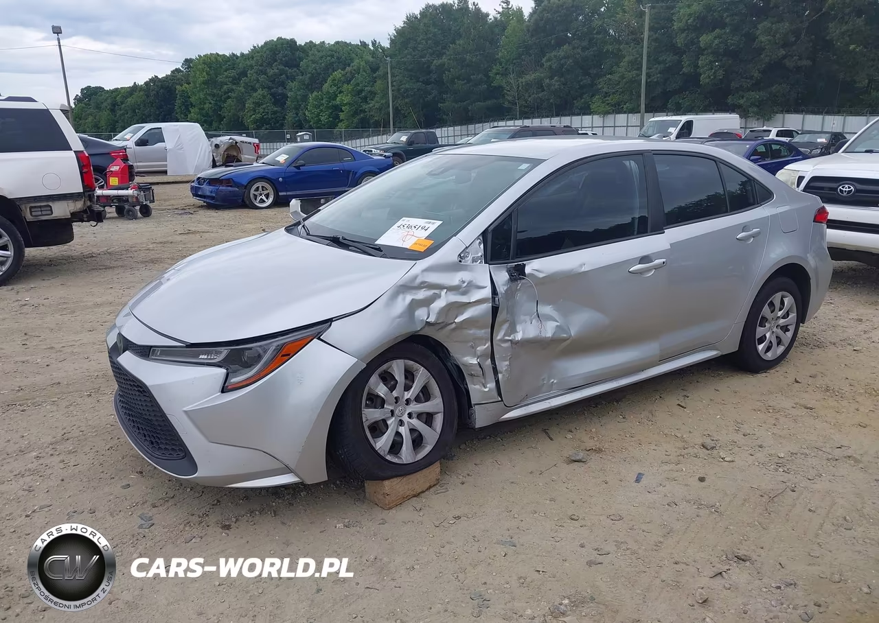 2020 Toyota Corolla Le VIN:JTDEPRAE5LJ075260 - 2