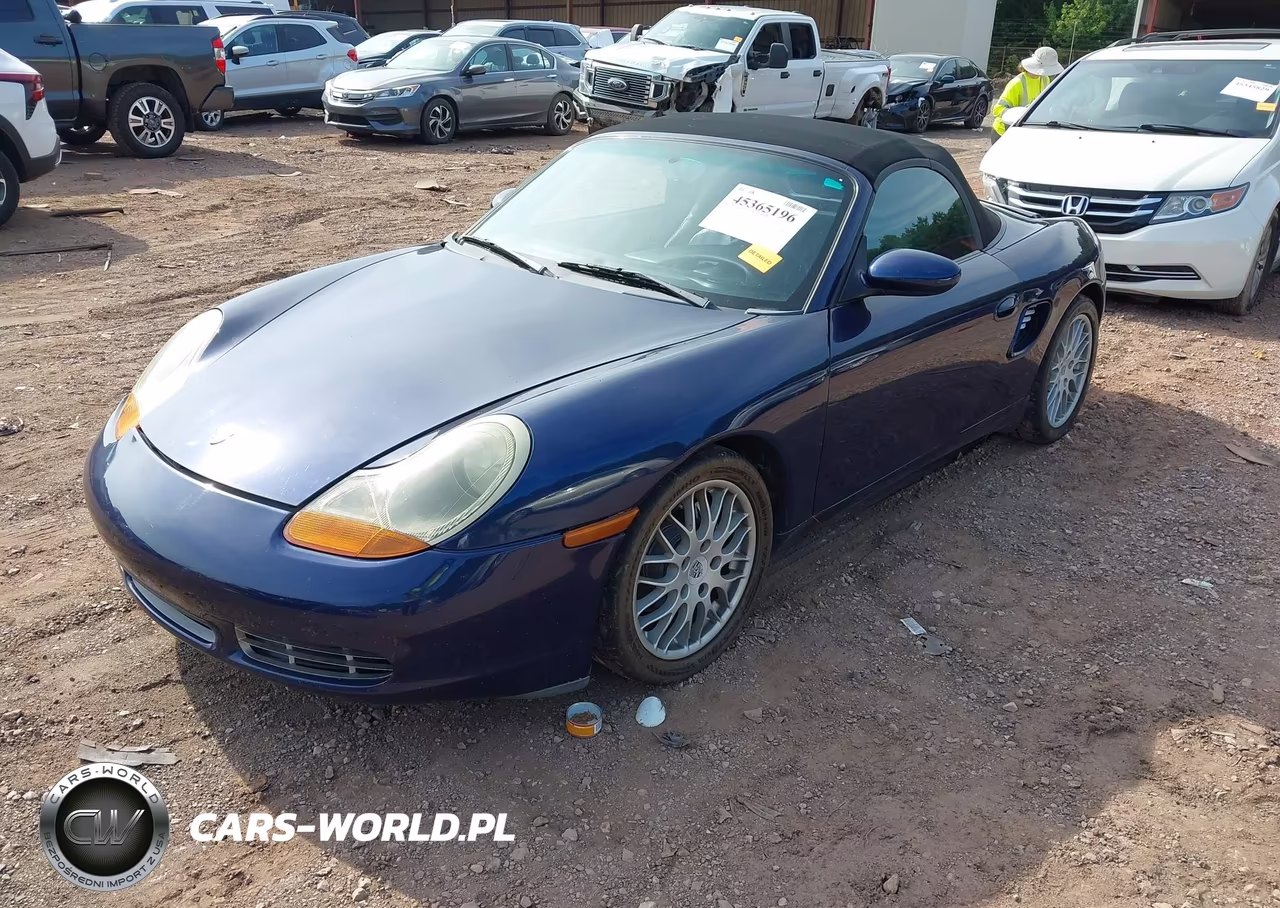 2001 Porsche Boxster VIN:WP0CA29861U621008 - 2
