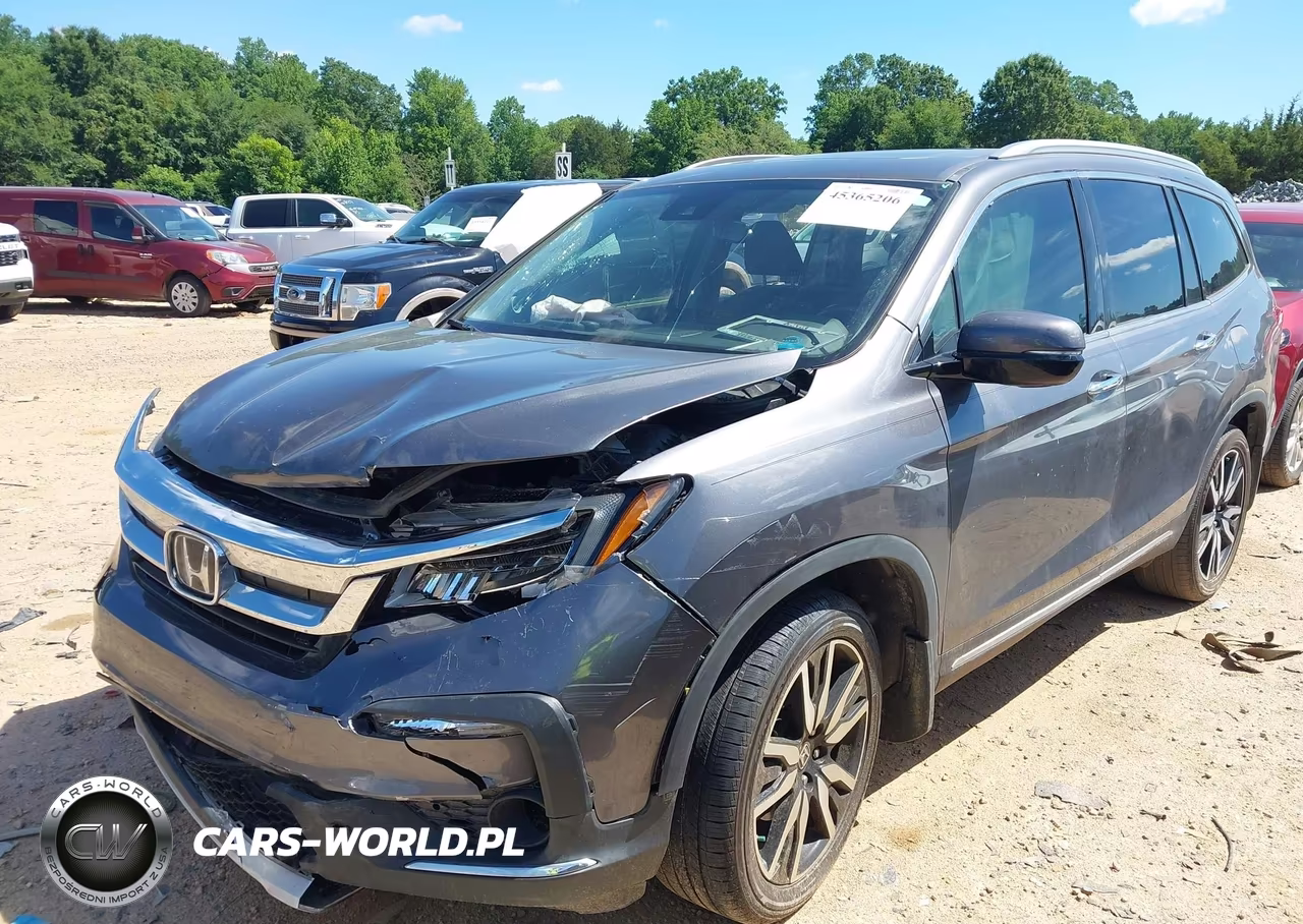 2021 Honda Pilot 2Wd Touring 7 Passenger VIN:5FNYF5H62MB042362 - 2