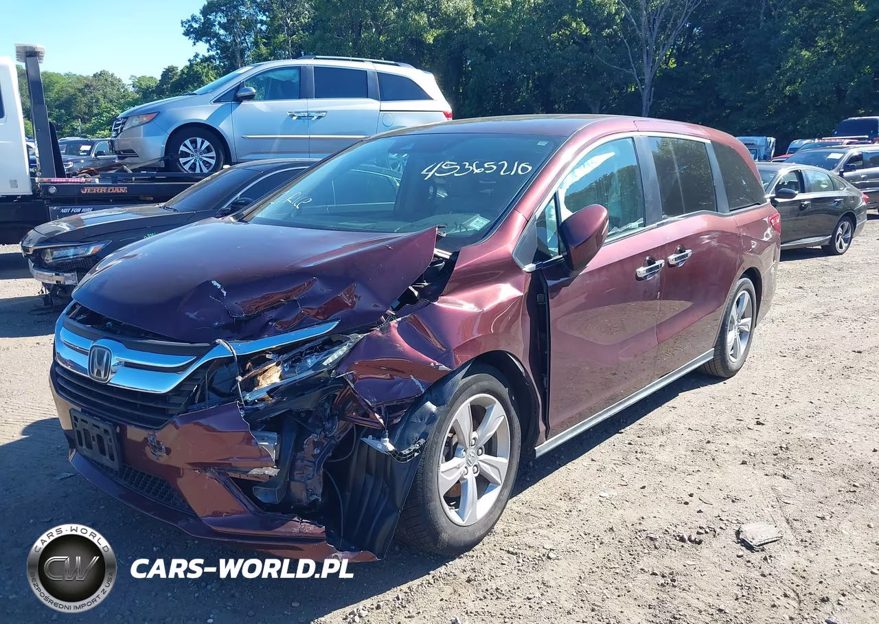2020 Honda Odyssey Ex-L-Ex-L W-Navi Res VIN:5FNRL6H76LB021959 - 2