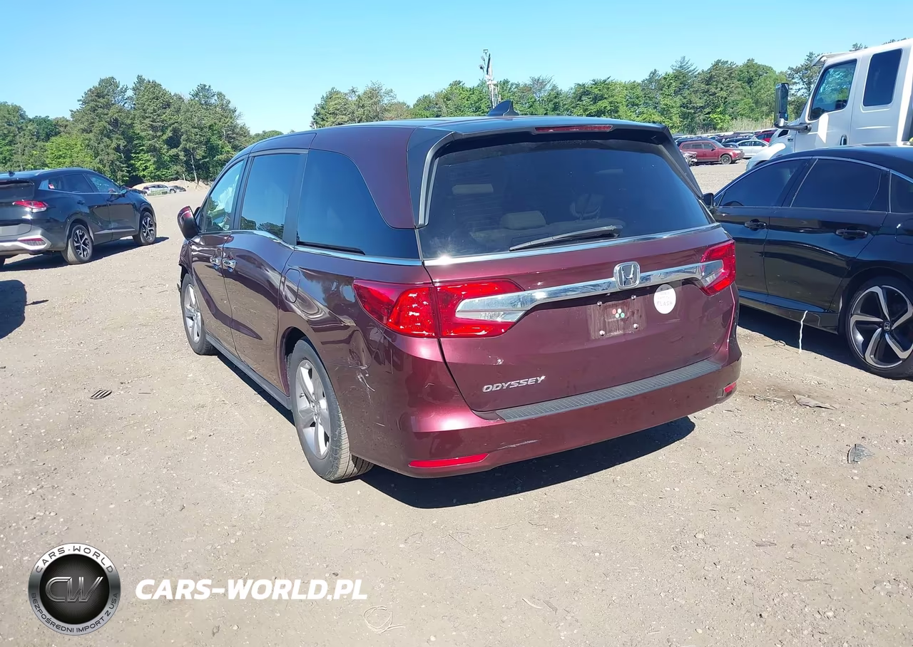 2020 Honda Odyssey Ex-L-Ex-L W-Navi Res VIN:5FNRL6H76LB021959 - 3