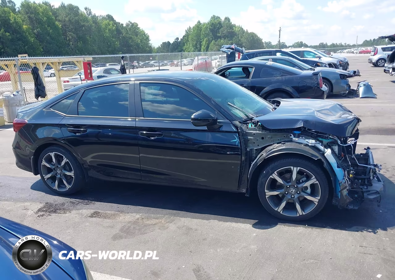 2025 Honda Civic Hybrid Sport-Sport Touring VIN:2HGFE4F83SH321580 - 14
