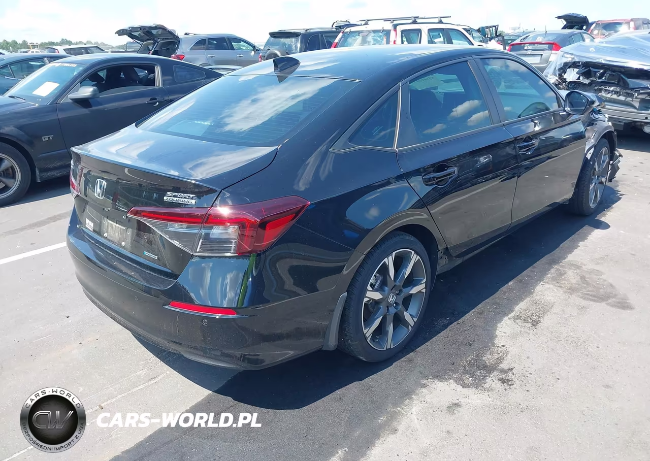 2025 Honda Civic Hybrid Sport-Sport Touring VIN:2HGFE4F83SH321580 - 4