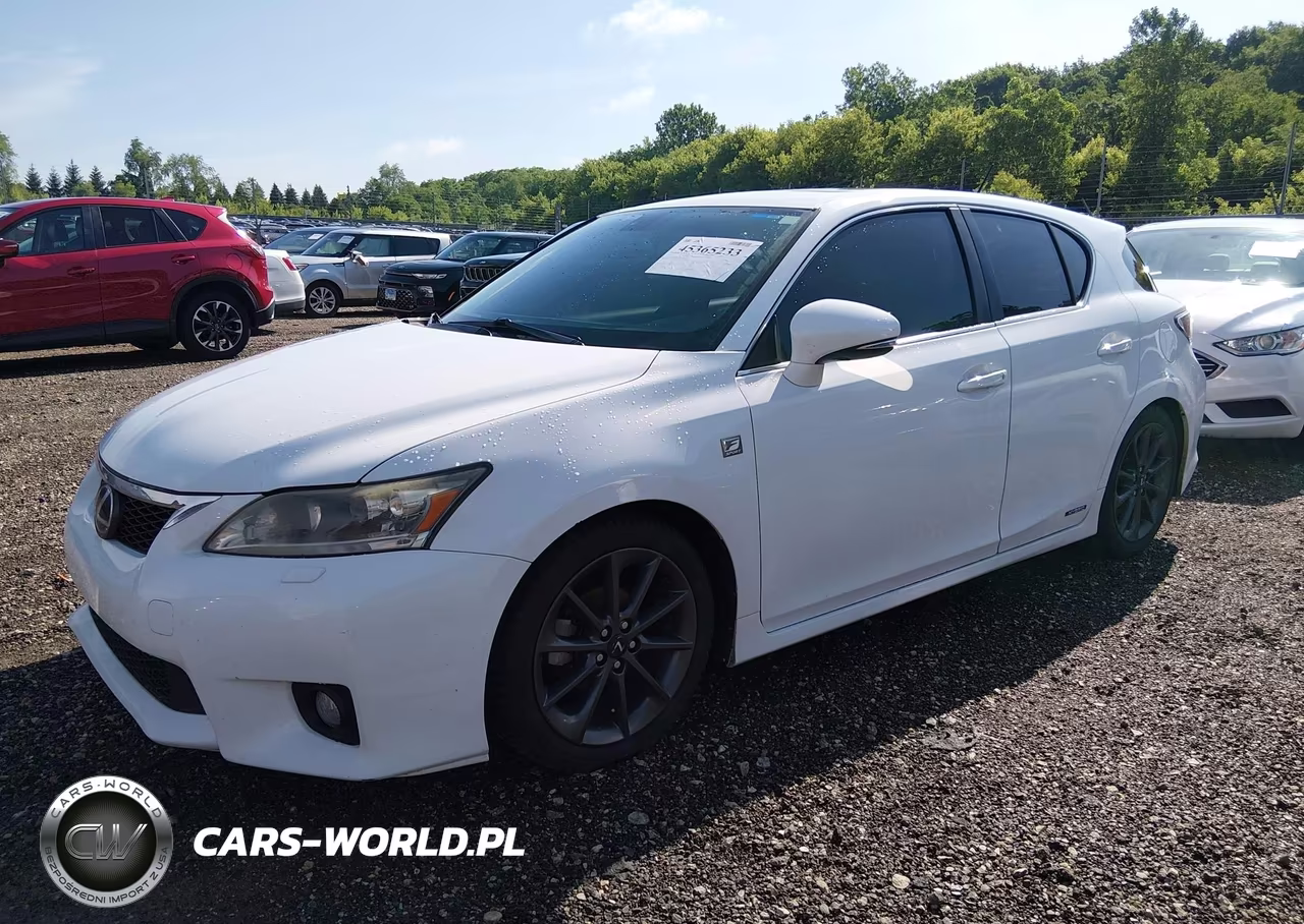 2013 Lexus Ct 200H VIN:JTHKD5BH3D2136659 - 2