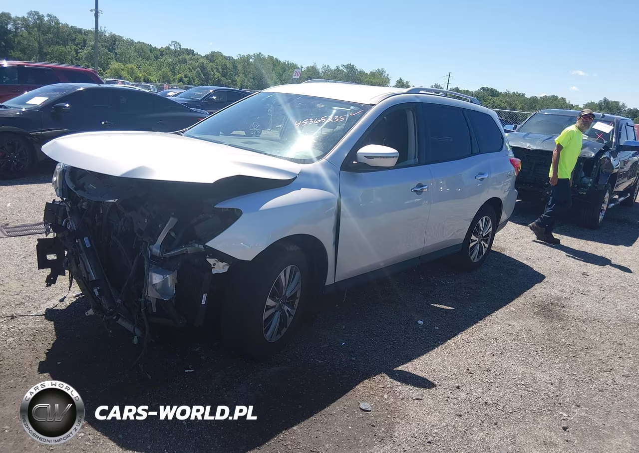 2019 Nissan Pathfinder Sv VIN:5N1DR2MN8KC618527 - 2