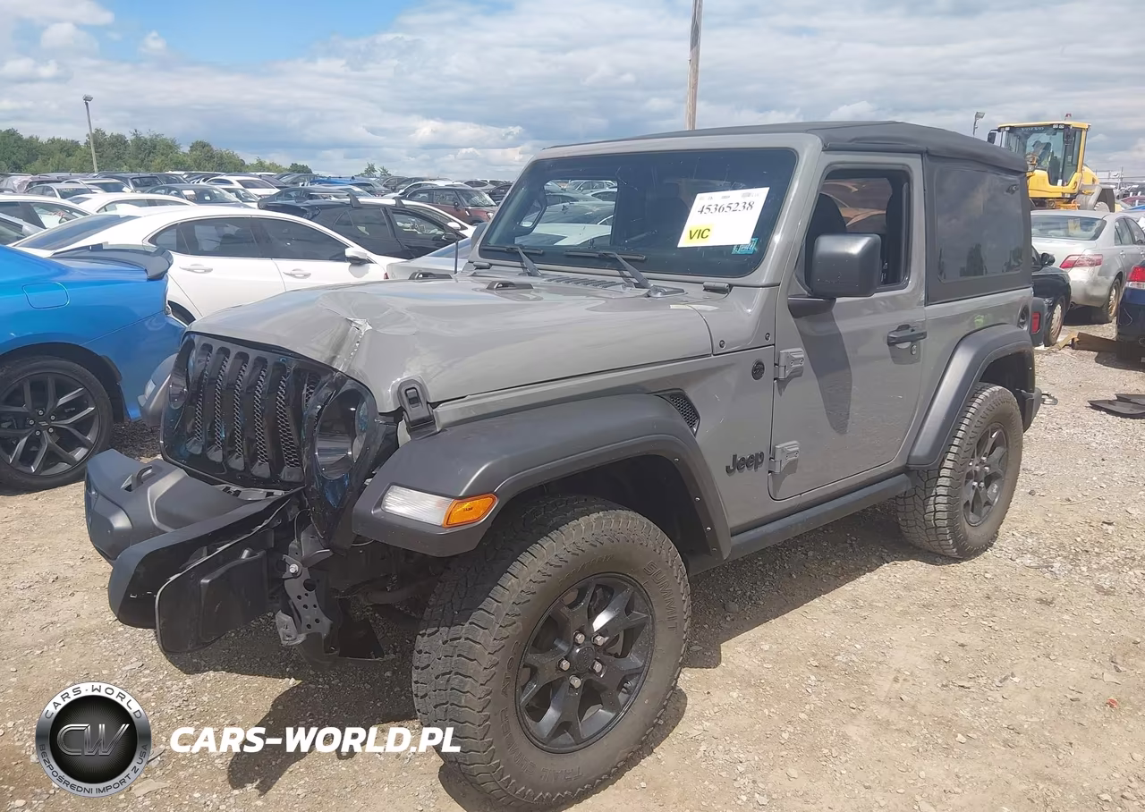 2022 Jeep Wrangler Willys Sport 4X4 VIN:1C4GJXAG0NW166913 - 2