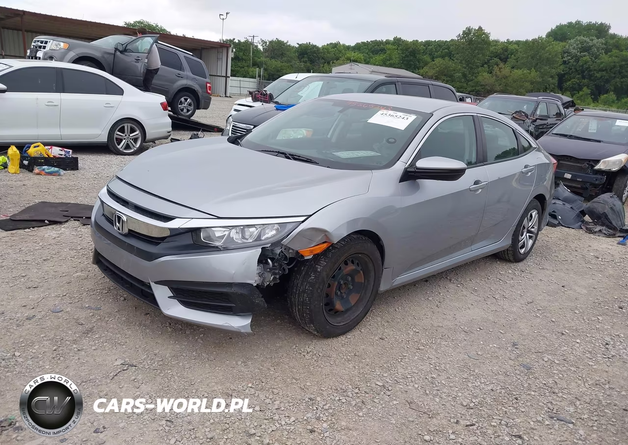 2017 Honda Civic Lx VIN:19XFC2F55HE044997 - 2