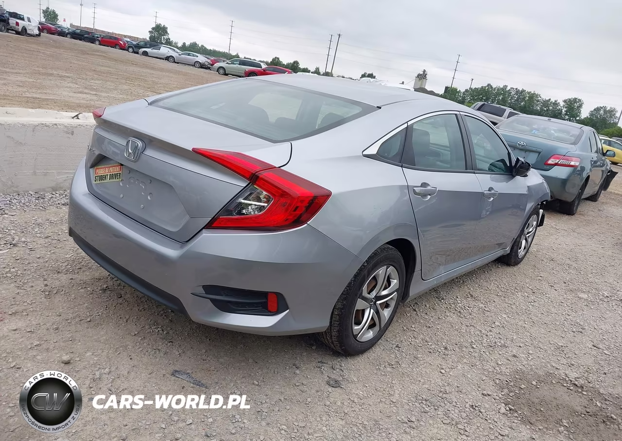 2017 Honda Civic Lx VIN:19XFC2F55HE044997 - 4
