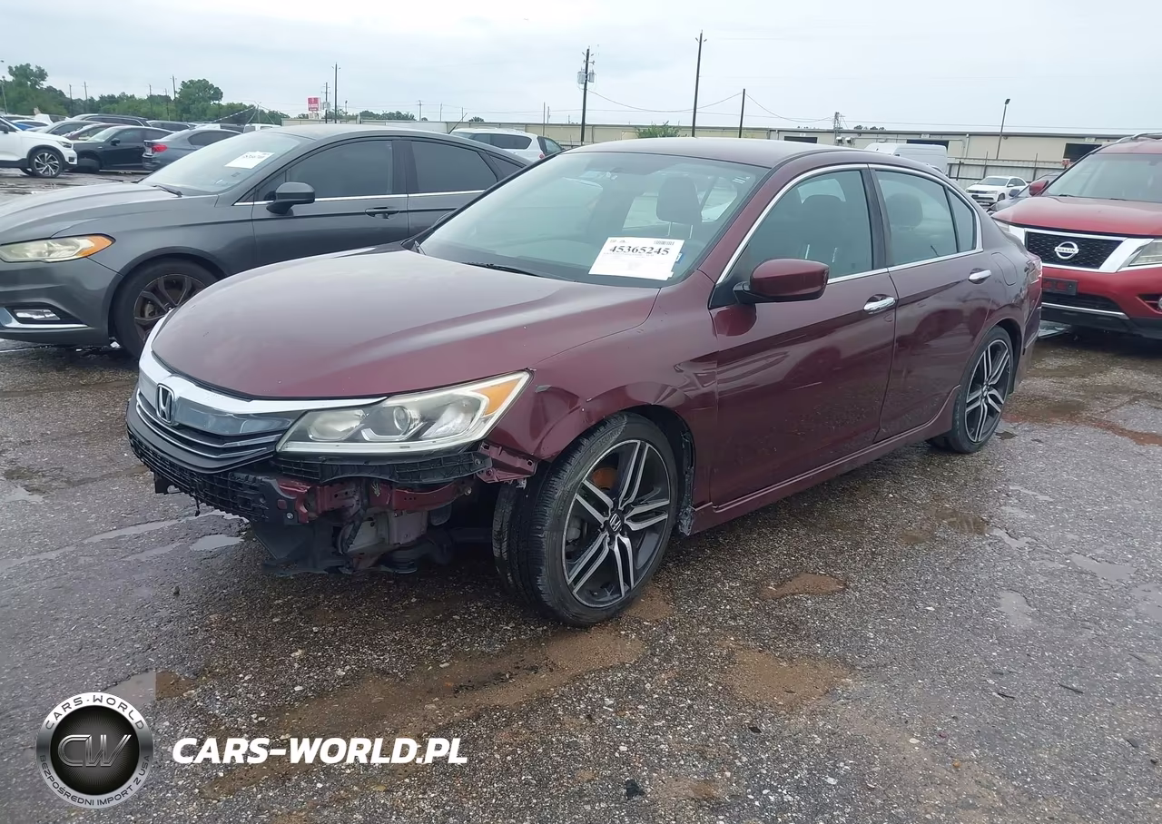 2017 Honda Accord Sport VIN:1HGCR2F54HA041661 - 2