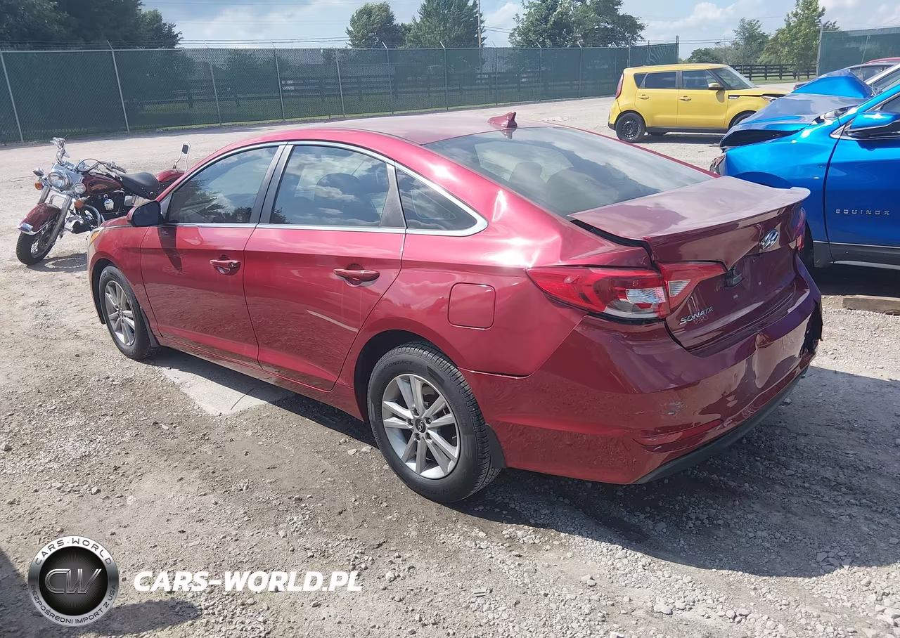 2015 Hyundai Sonata Se VIN:5NPE24AF9FH176549 - 3