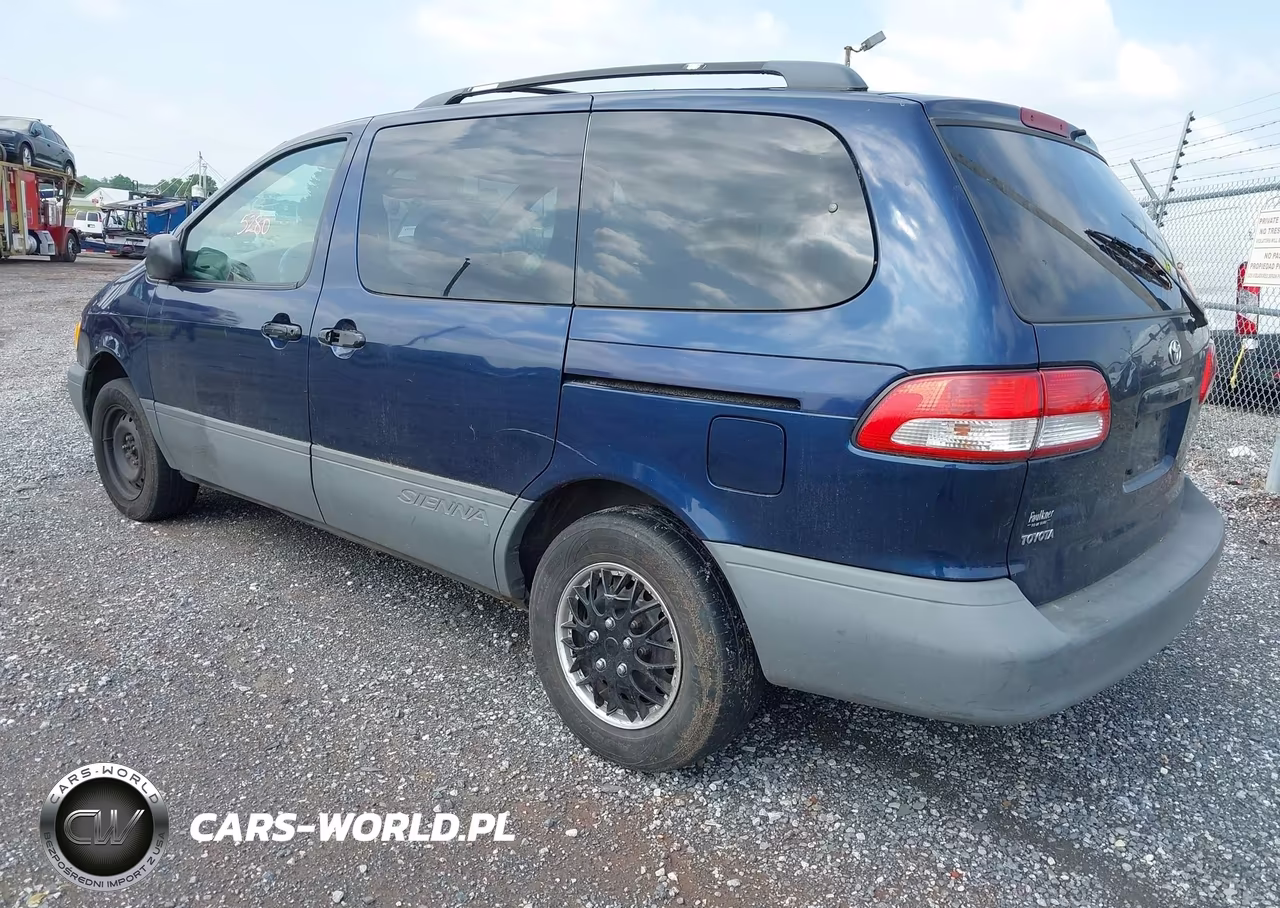 2002 Toyota Sienna Le VIN:4T3ZF13C42U419629 - 3