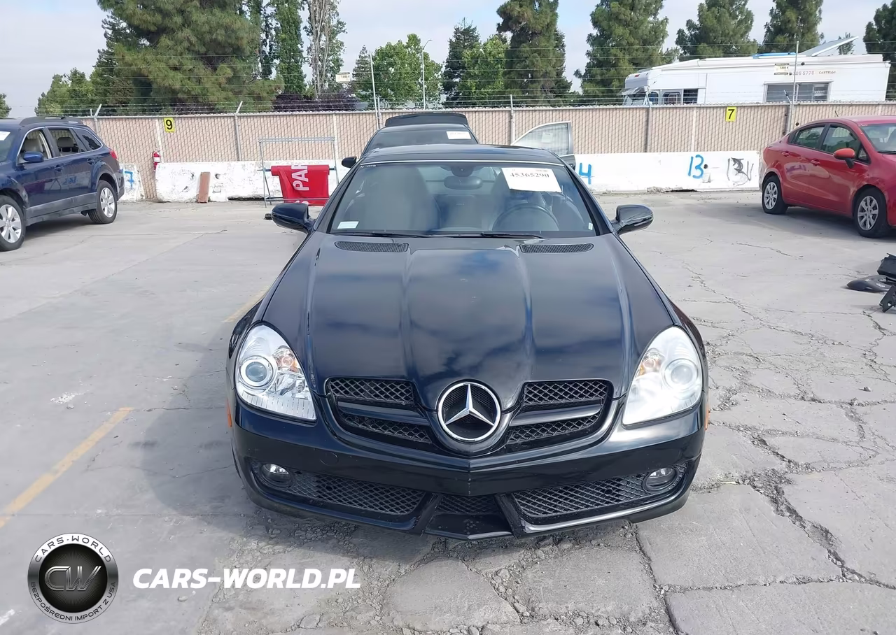2009 Mercedes-Benz Slk 300 VIN:WDBWK54F09F192528 - 12