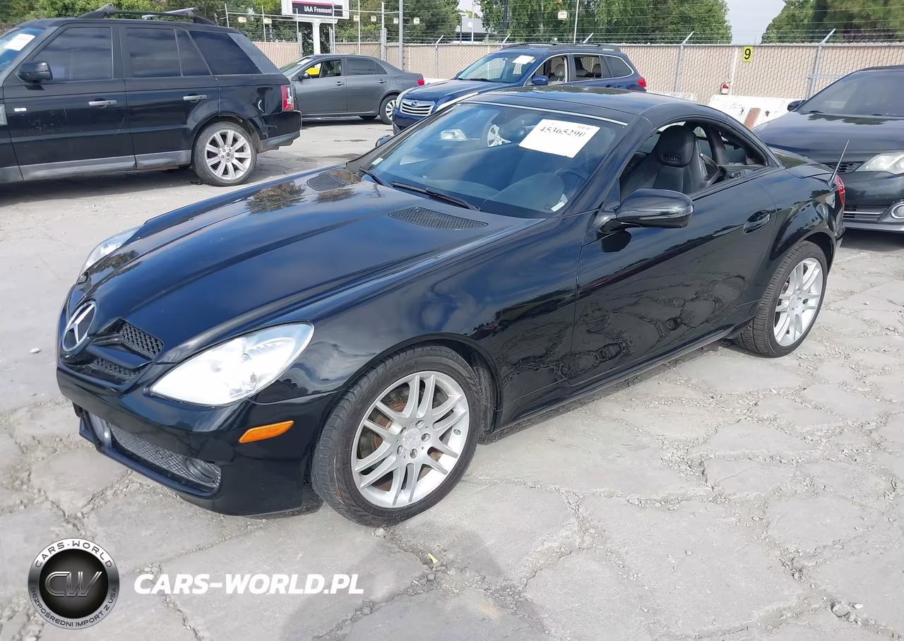 2009 Mercedes-Benz Slk 300 VIN:WDBWK54F09F192528 - 2