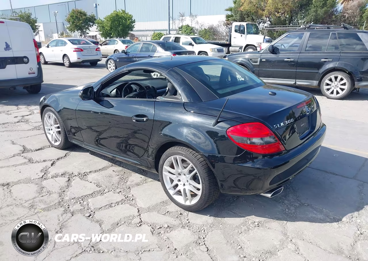 2009 Mercedes-Benz Slk 300 VIN:WDBWK54F09F192528 - 3