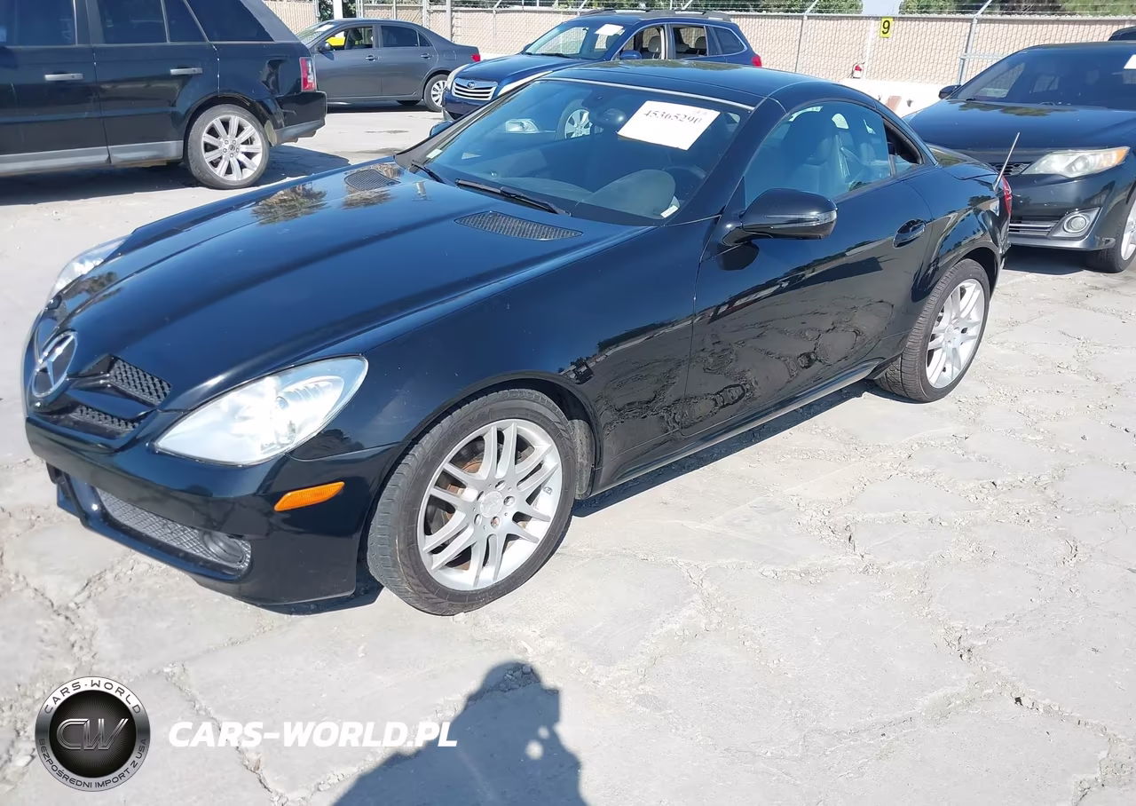 2009 Mercedes-Benz Slk 300 VIN:WDBWK54F09F192528 - 6