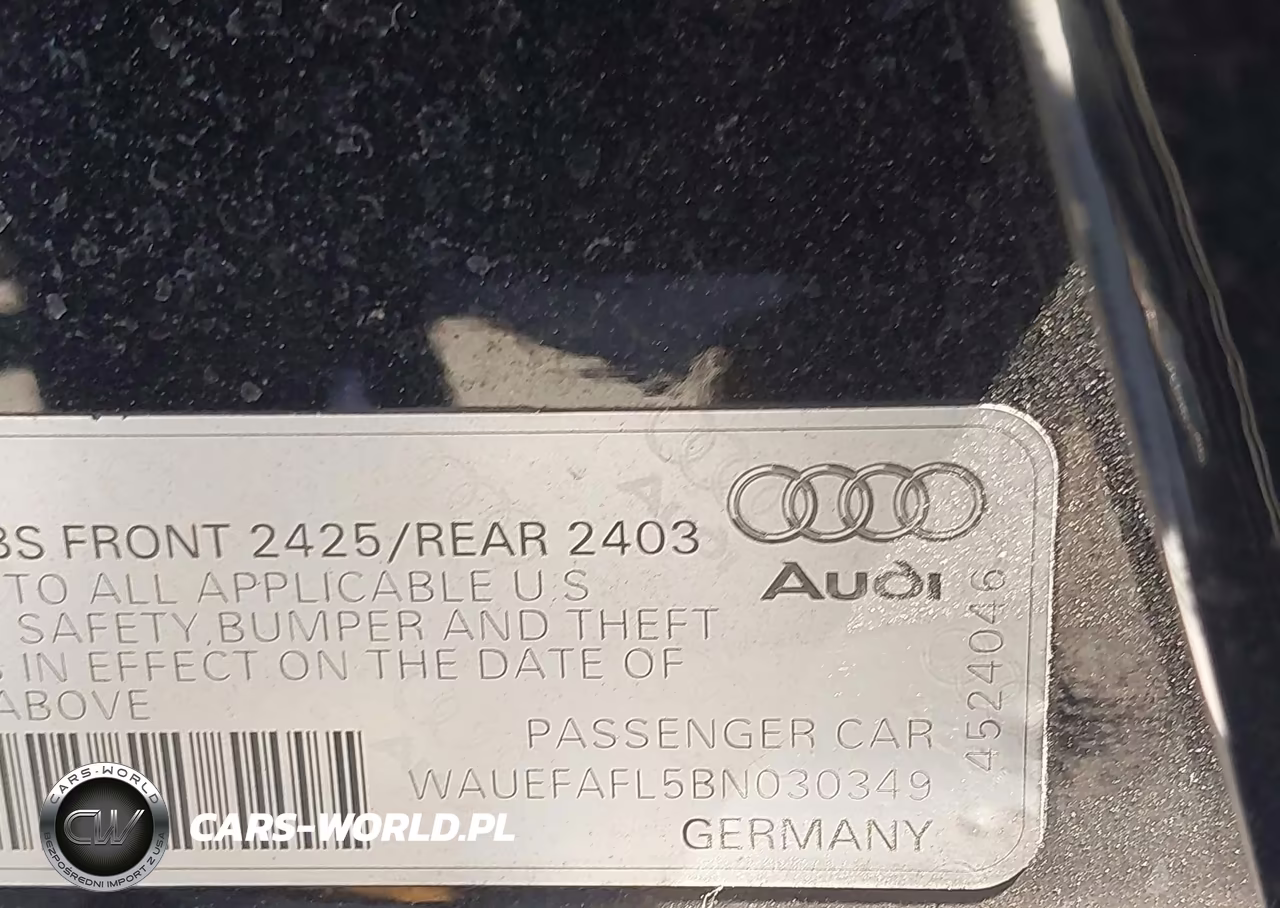 2011 Audi A4 2.0T Premium VIN:WAUEFAFL5BN030349 - 9