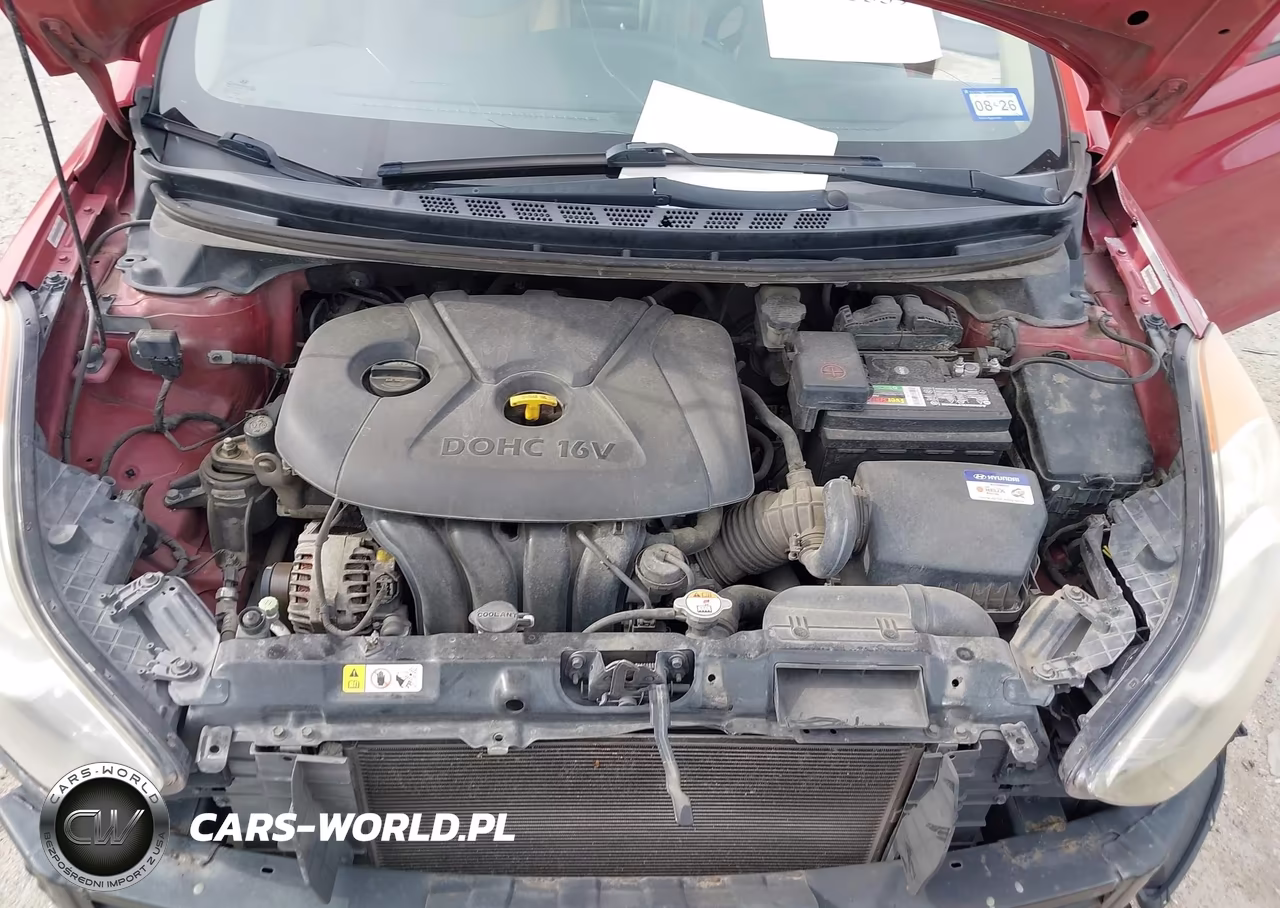 2013 Hyundai Elantra Gls VIN:KMHDH4AE7DU633343 - 10