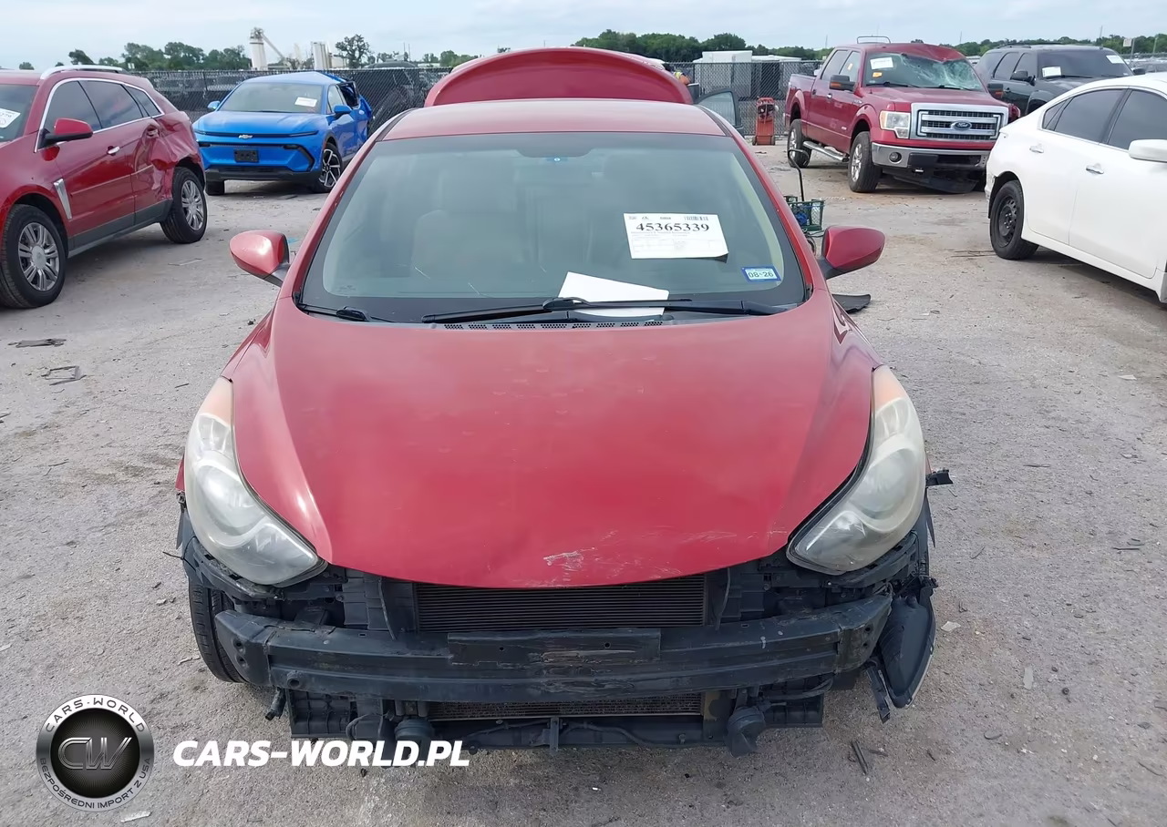 2013 Hyundai Elantra Gls VIN:KMHDH4AE7DU633343 - 12