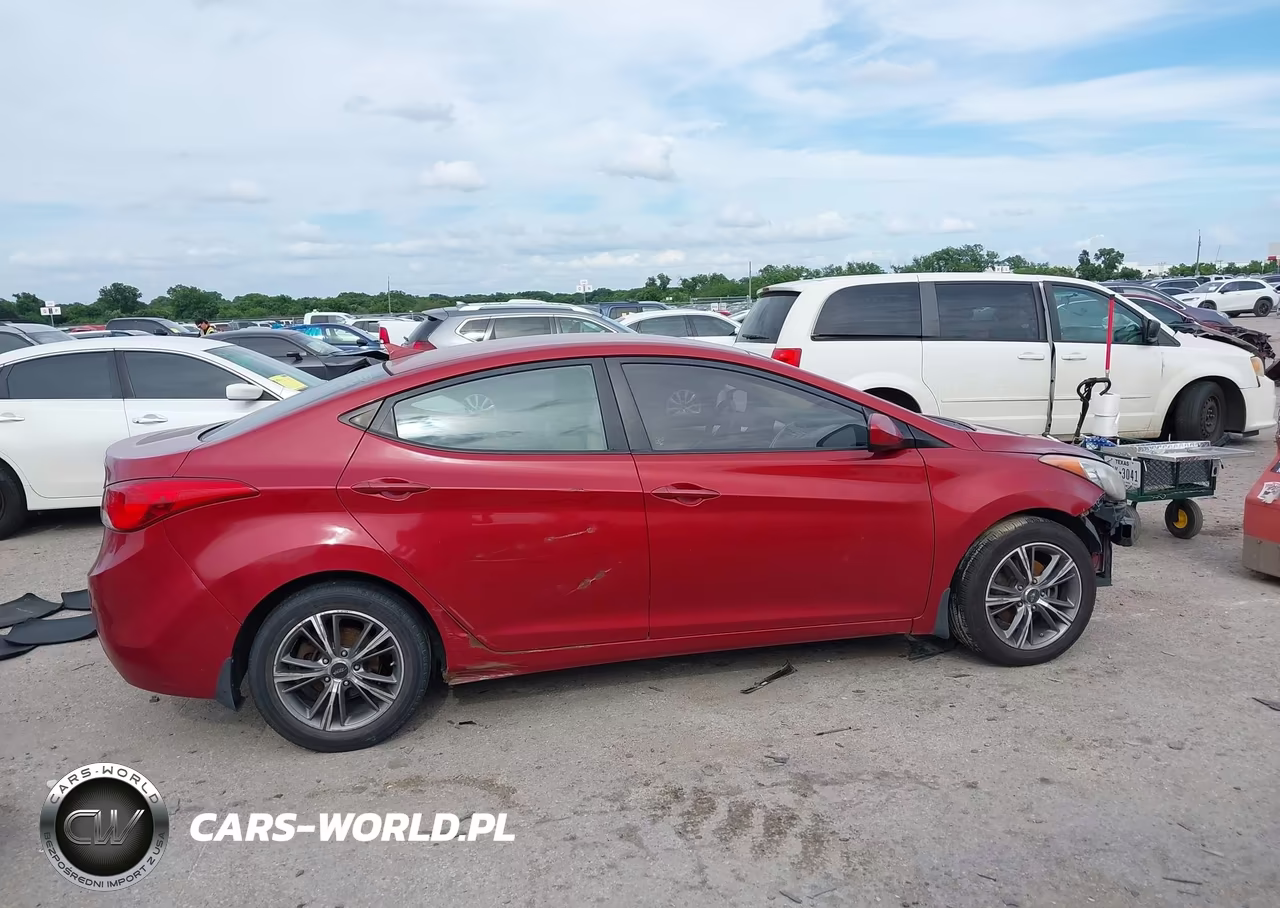 2013 Hyundai Elantra Gls VIN:KMHDH4AE7DU633343 - 13