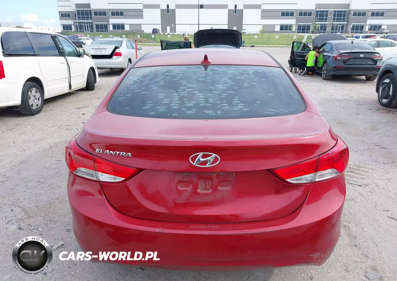 2013 Hyundai Elantra Gls VIN:KMHDH4AE7DU633343 - 16