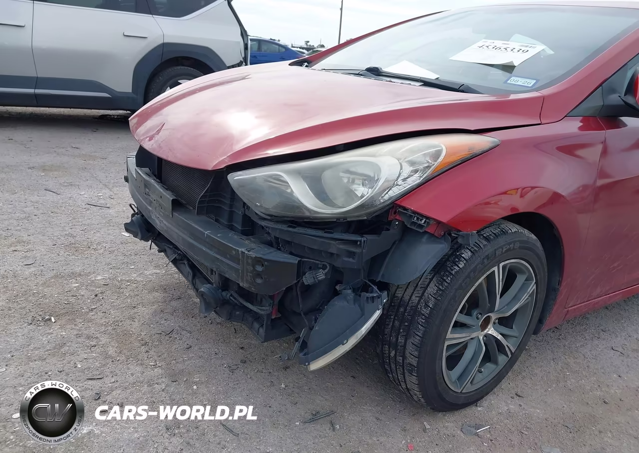 2013 Hyundai Elantra Gls VIN:KMHDH4AE7DU633343 - 6