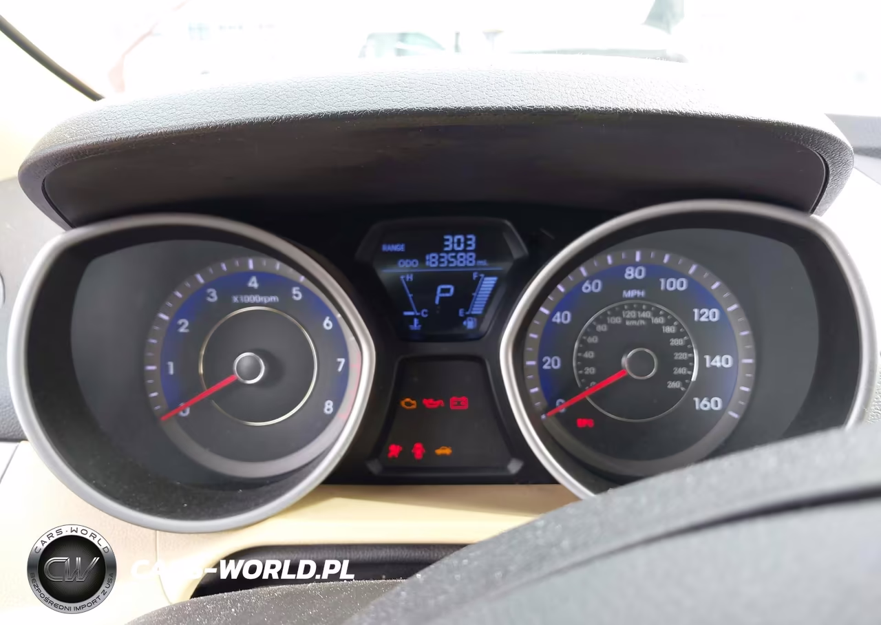 2013 Hyundai Elantra Gls VIN:KMHDH4AE7DU633343 - 7