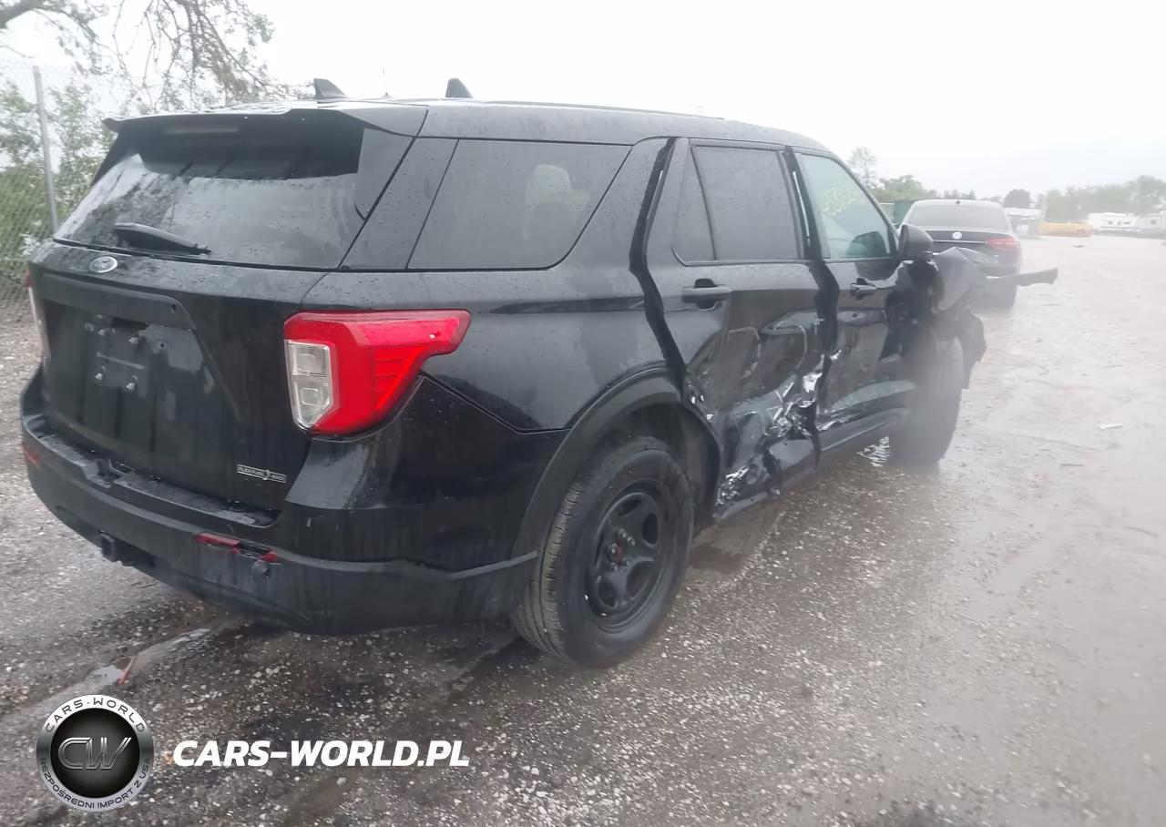 2021 Ford Police Interceptor Utility VIN:1FM5K8ABXMGA87333 - 4