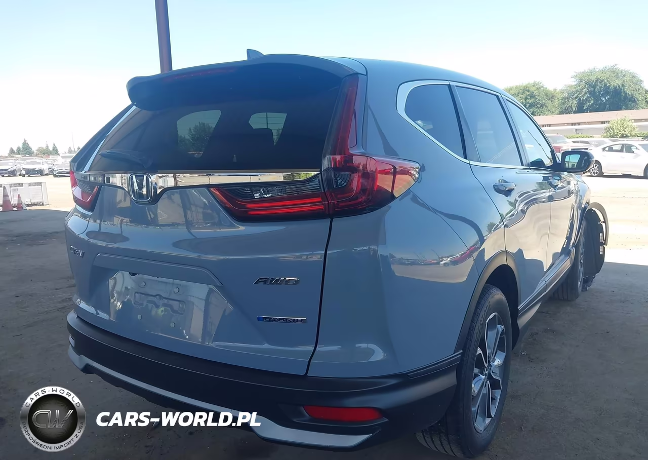 2021 Honda Cr-V Hybrid Ex VIN:7FART6H59ME034094 - 4
