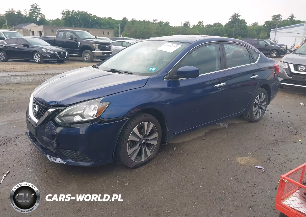 2019 Nissan Sentra Sv VIN:3N1AB7AP6KY239907 - 2