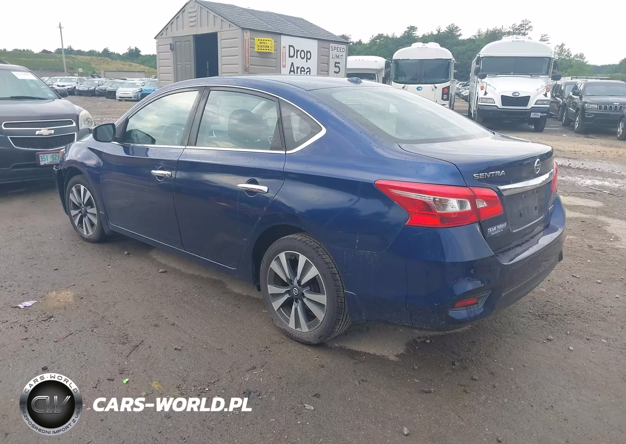 2019 Nissan Sentra Sv VIN:3N1AB7AP6KY239907 - 3