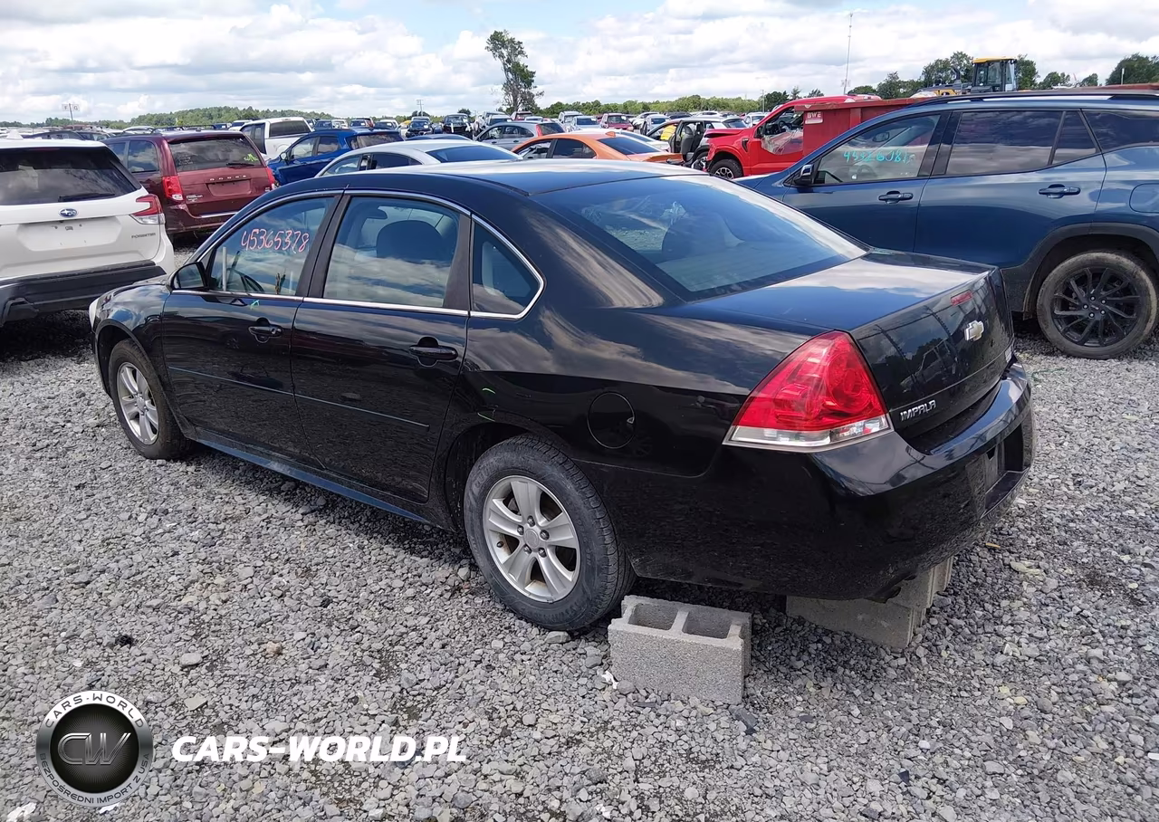 2012 Chevrolet Impala Ls VIN:2G1WF5E38C1161089 - 3