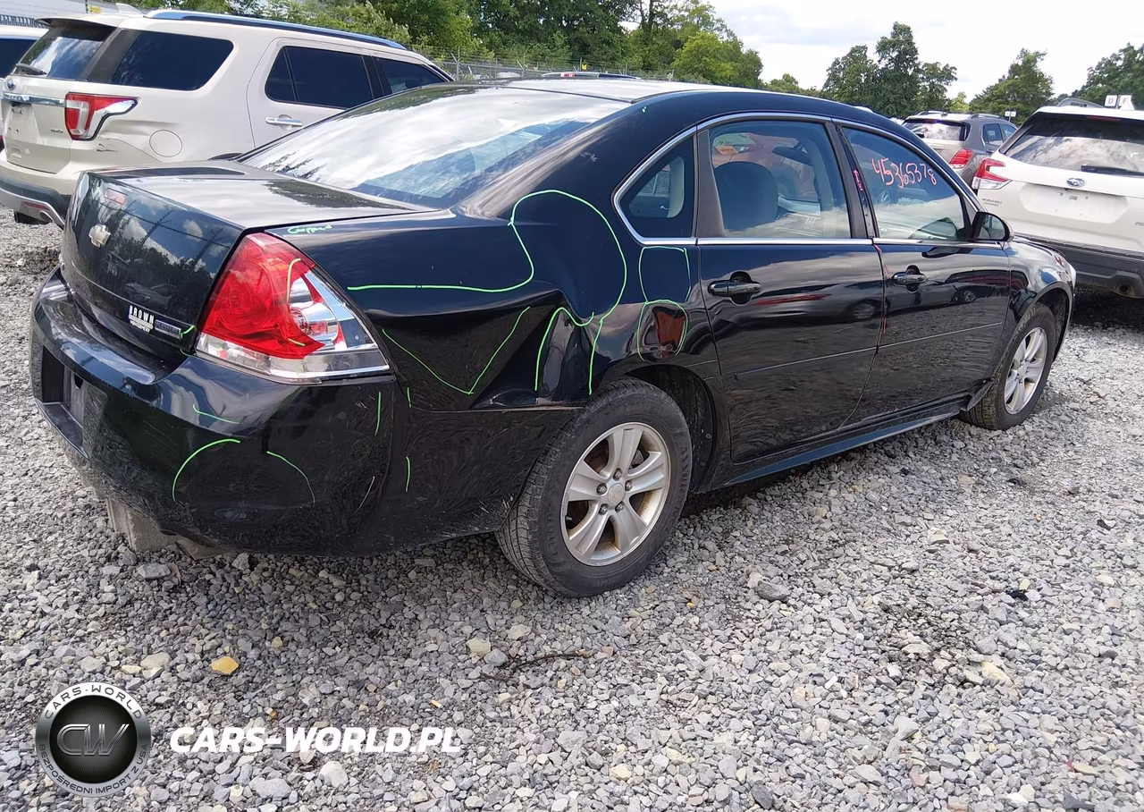 2012 Chevrolet Impala Ls VIN:2G1WF5E38C1161089 - 4