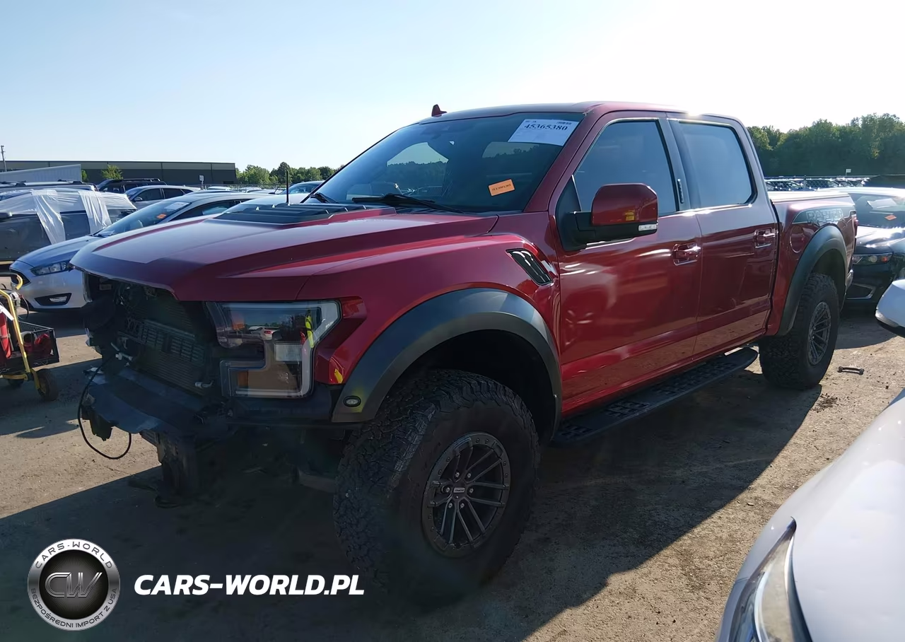 2020 Ford F-150 Raptor VIN:1FTFW1RG5LFA35035 - 2