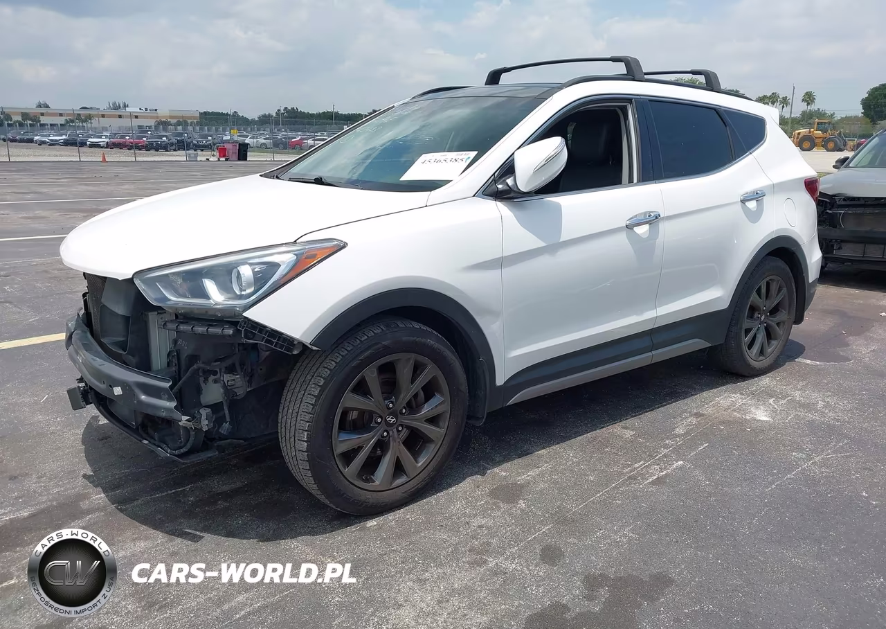 2017 Hyundai Santa Fe Sport 2.0T Ultimate VIN:5XYZW4LA1HG446410 - 2