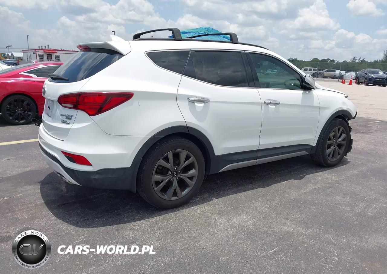 2017 Hyundai Santa Fe Sport 2.0T Ultimate VIN:5XYZW4LA1HG446410 - 4
