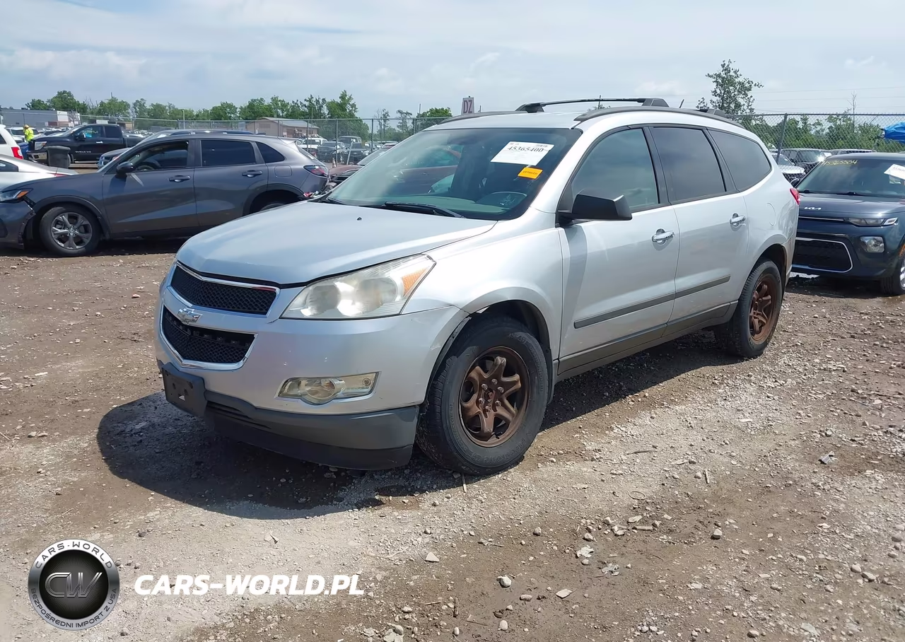 2012 Chevrolet Traverse Ls VIN:1GNKRFED6CJ414158 - 2