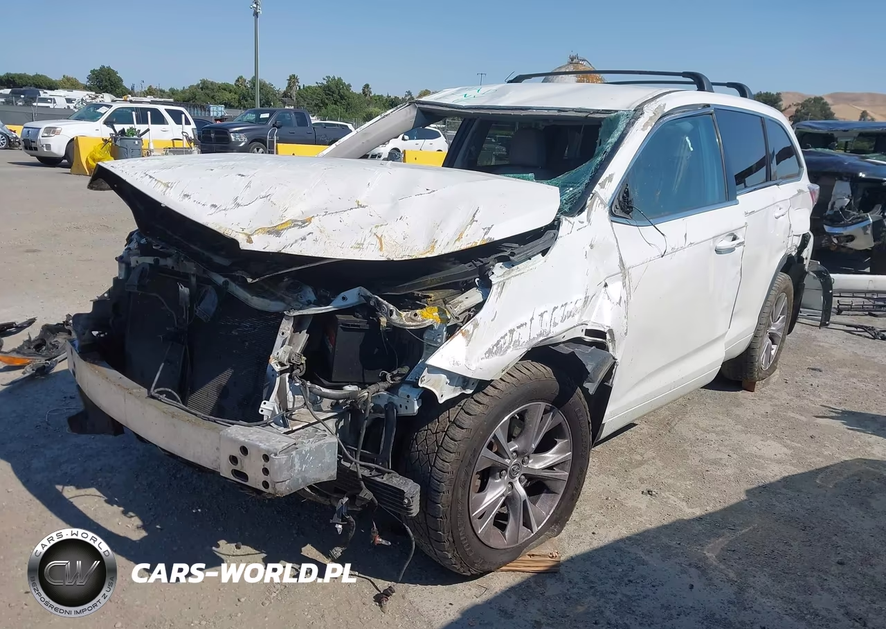 2016 Toyota Highlander Le Plus V6 VIN:5TDBKRFHXGS242144 - 2