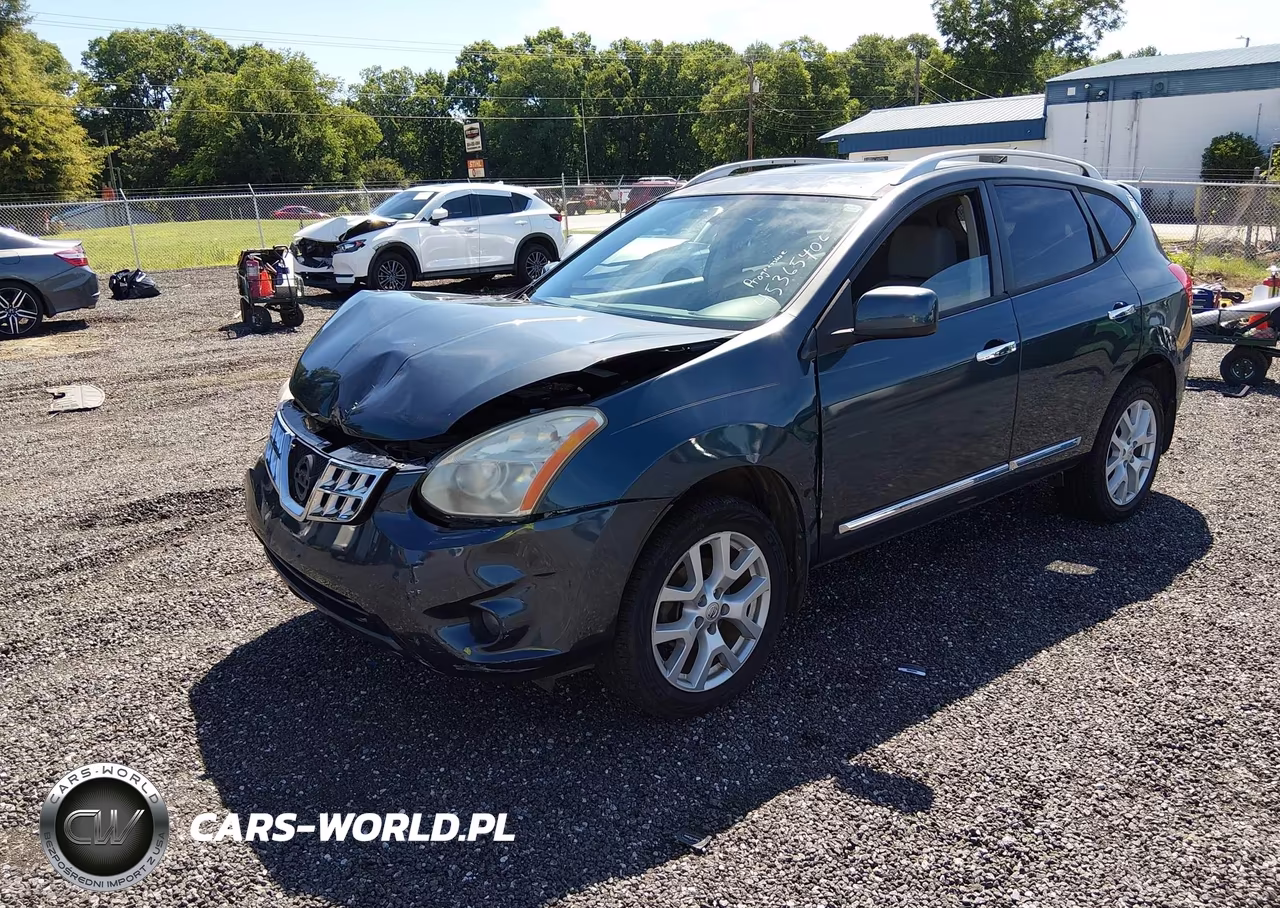 2013 Nissan Rogue Sv VIN:JN8AS5MV2DW119225 - 2