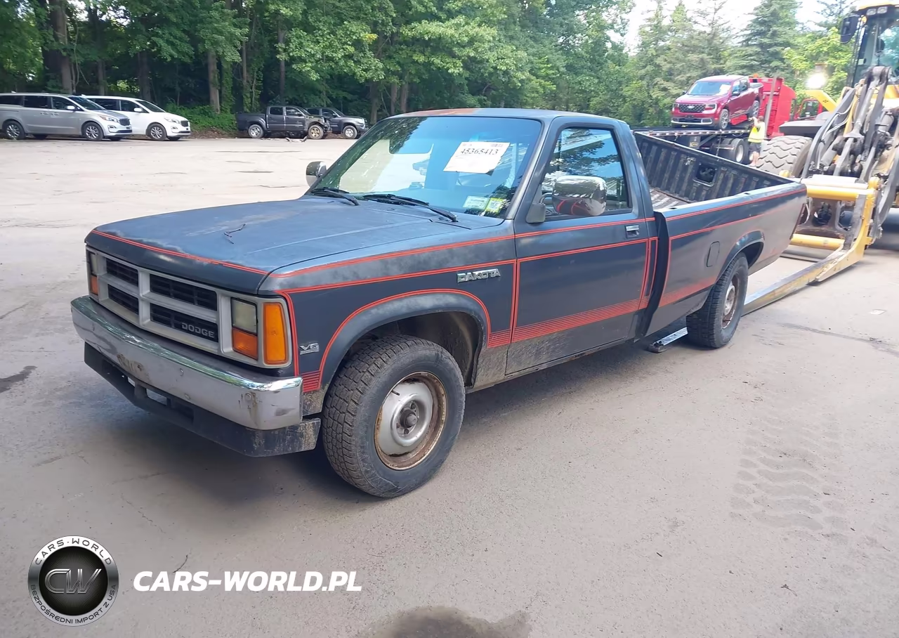 1987 Dodge Dakota VIN:1B7GN14M8HS316409 - 2