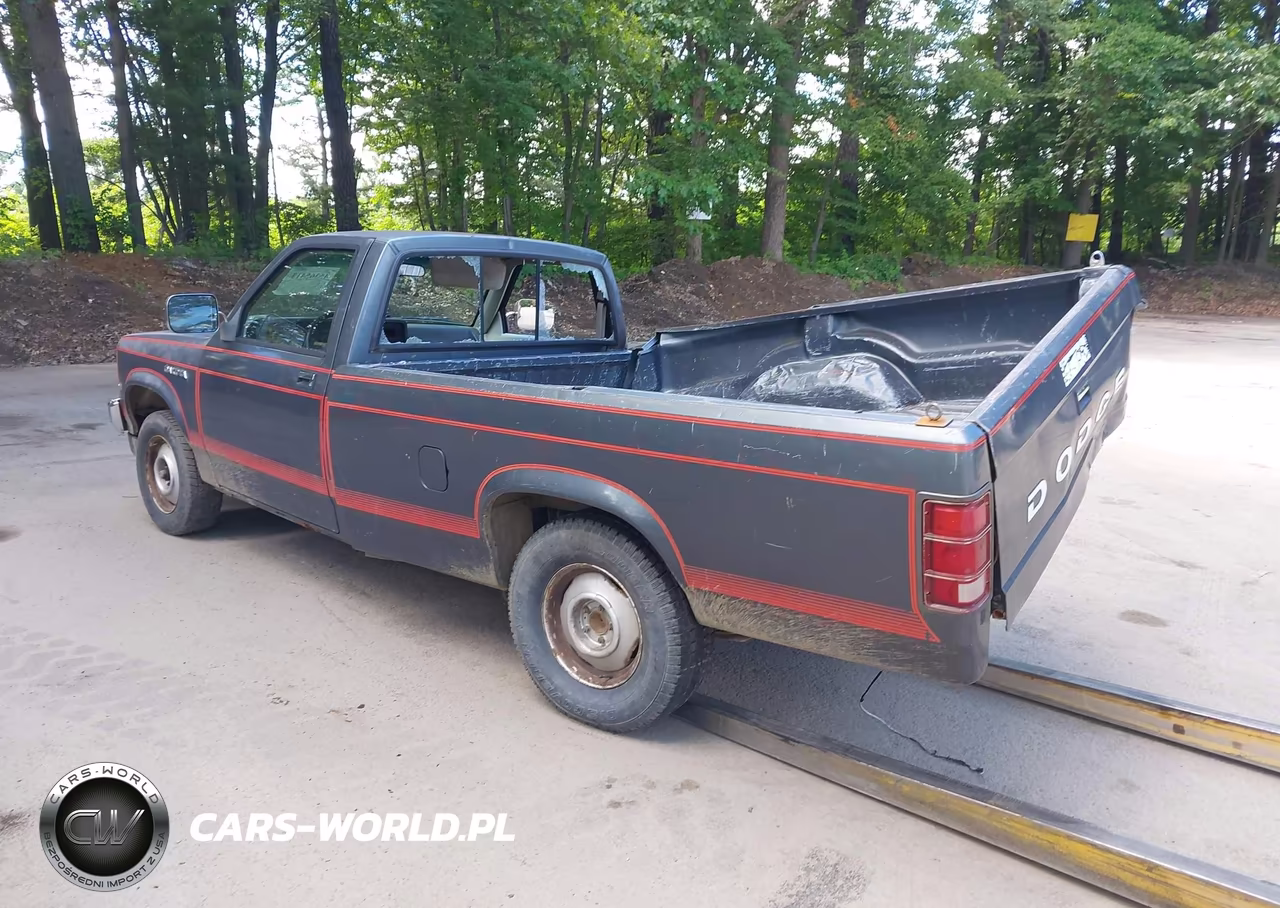1987 Dodge Dakota VIN:1B7GN14M8HS316409 - 3