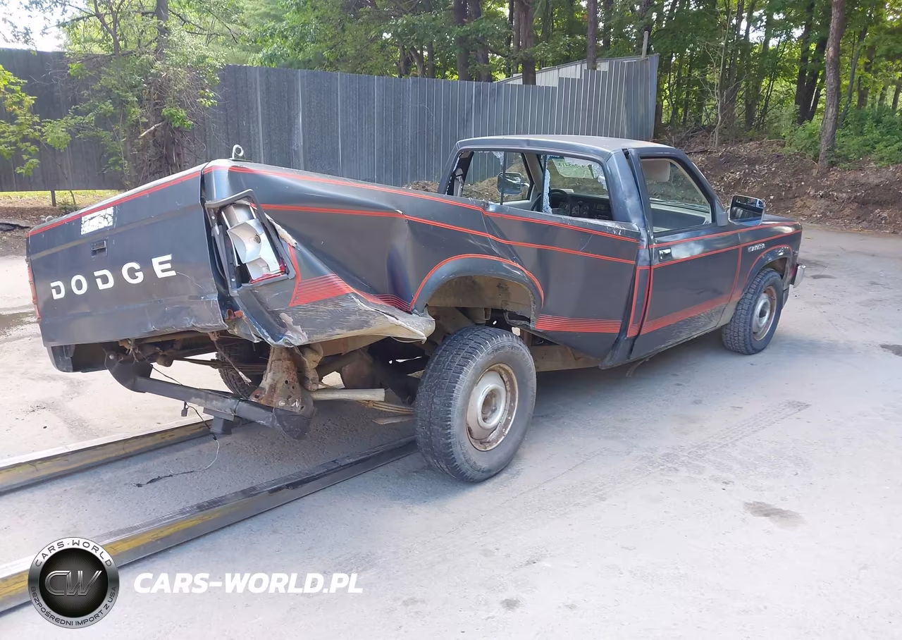 1987 Dodge Dakota VIN:1B7GN14M8HS316409 - 4